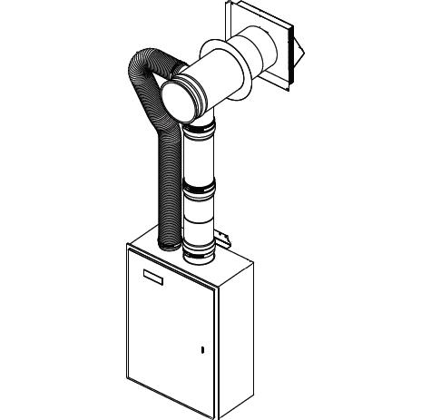 concentric vent kit for Takagi tankless water heater