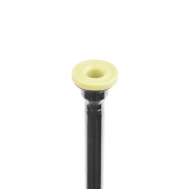 20" Toilet Riser w/ Gasket Nosepiece, 3/8" OD, Chrome Plated BrassCraft