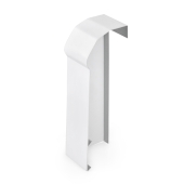 Left End Cap for Fine/Line 30, Non-Hinged, 2" wide Slant-Fin