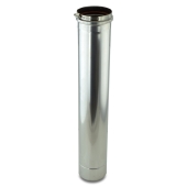 Z-Flex 4" x 2ft Nova-Vent Single Wall Pipe - Image 2