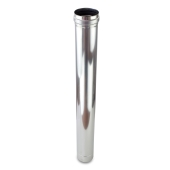 Z-Flex 4" x 3ft Nova-Vent Single Wall Pipe - Image 2