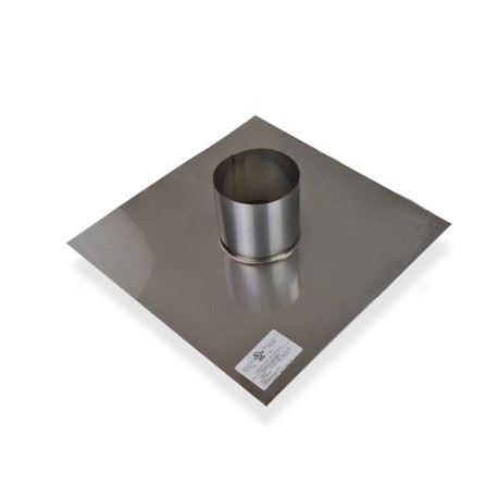 4" Z-Vent Flat Roof/Chimney Flashing Z-Flex