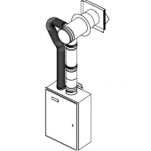 Z-Vent Concentric Vent Kit w/ 3" Fresh Air Intake and 4" Exhaust Z-Flex