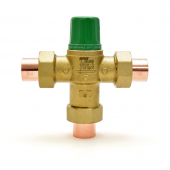 3/4" Union Sweat Mixing Valve (Lead-Free), 85-175F Taco