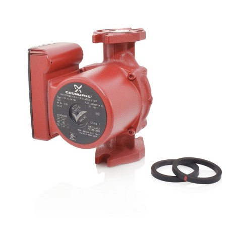 UPS15-58FRC 3-Speed Circulator Pump w/ IFC, 1/25 HP, 115V Grundfos