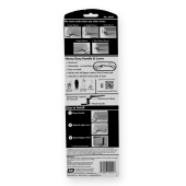 Korky StrongArm Universal Adjustable Toilet Tank Lever, Chrome Korky