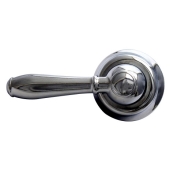 Korky StrongArm Universal Adjustable Toilet Tank Lever, Chrome, Faucet-Style Handle Korky