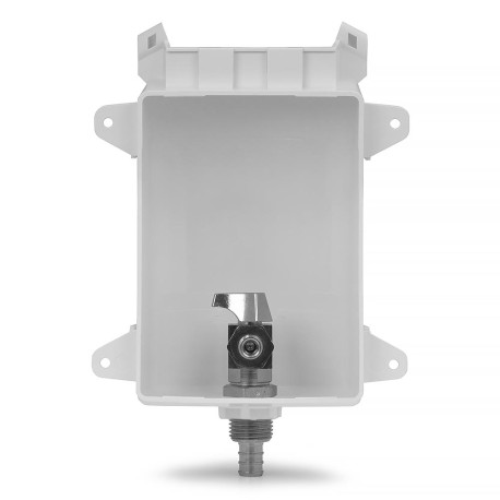 Sioux Chief Ox Box Icemaker Outlet Box, 1/2" PEX (Lead-Free)