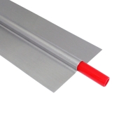 4ft long x 4" wide, 1/2" PEX Aluminum Heat Transfer Plates (50/box), Omega-Shaped, Made in the USA Everhot