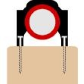 Stand-off Clips for 3/4" PEX (100/box) Peter Mangone