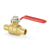 3/4" PEX Brass Ball Valve, Full Port Wright Valves