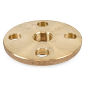 3/4" FPT Brass Floor Flange, Lead-Free Matco-Norca